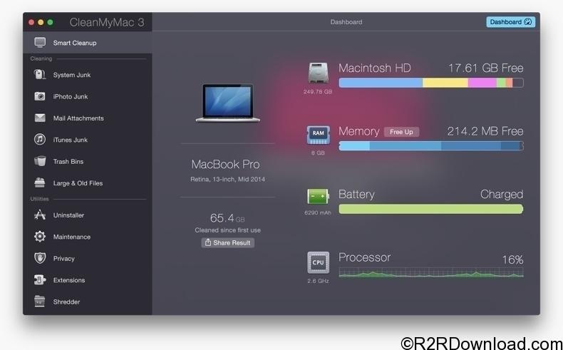 CleanMyMac 3 8 4 Free Download Go AudiO Official