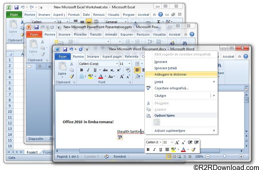 Microsoft Office 2010 Professional Plus SP2 14.0.7182.5000 Free ...