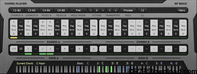RF Music Chord Player v1.0.0.2 Free Download [WIN-OSX]