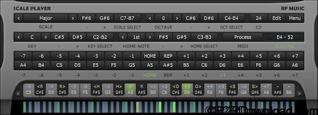 RF Music Scale Player v1.0.2.2 Free Download [MAC-OSX]
