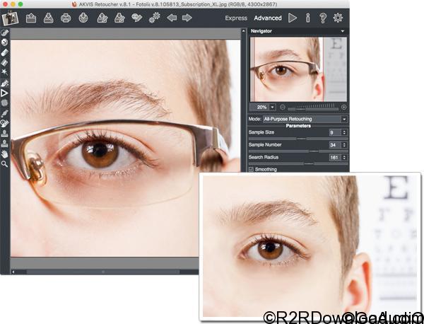 AKVIS Retoucher 8 Standalone & PS Plugin (Mac OS X) | Go AudiO [Official]