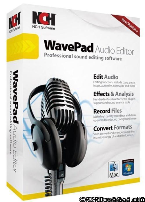 NCH WavePad Sound Editor Masters Edition 7 Free Download