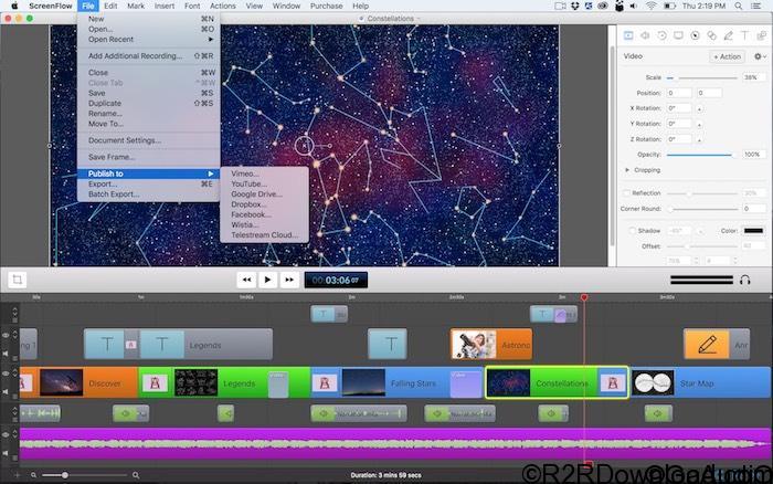 ScreenFlow 6.2.2 Free Download (Mac OS X) | Go AudiO [Official]