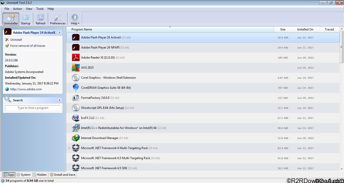 UNINSTALL TOOL 3 5 10 visual data 6