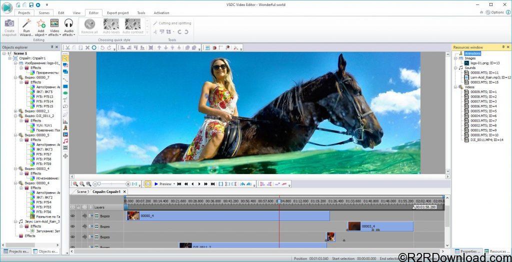 VSDC Video Editor Pro 5.7.8 Free Download | Go AudiO [Official]