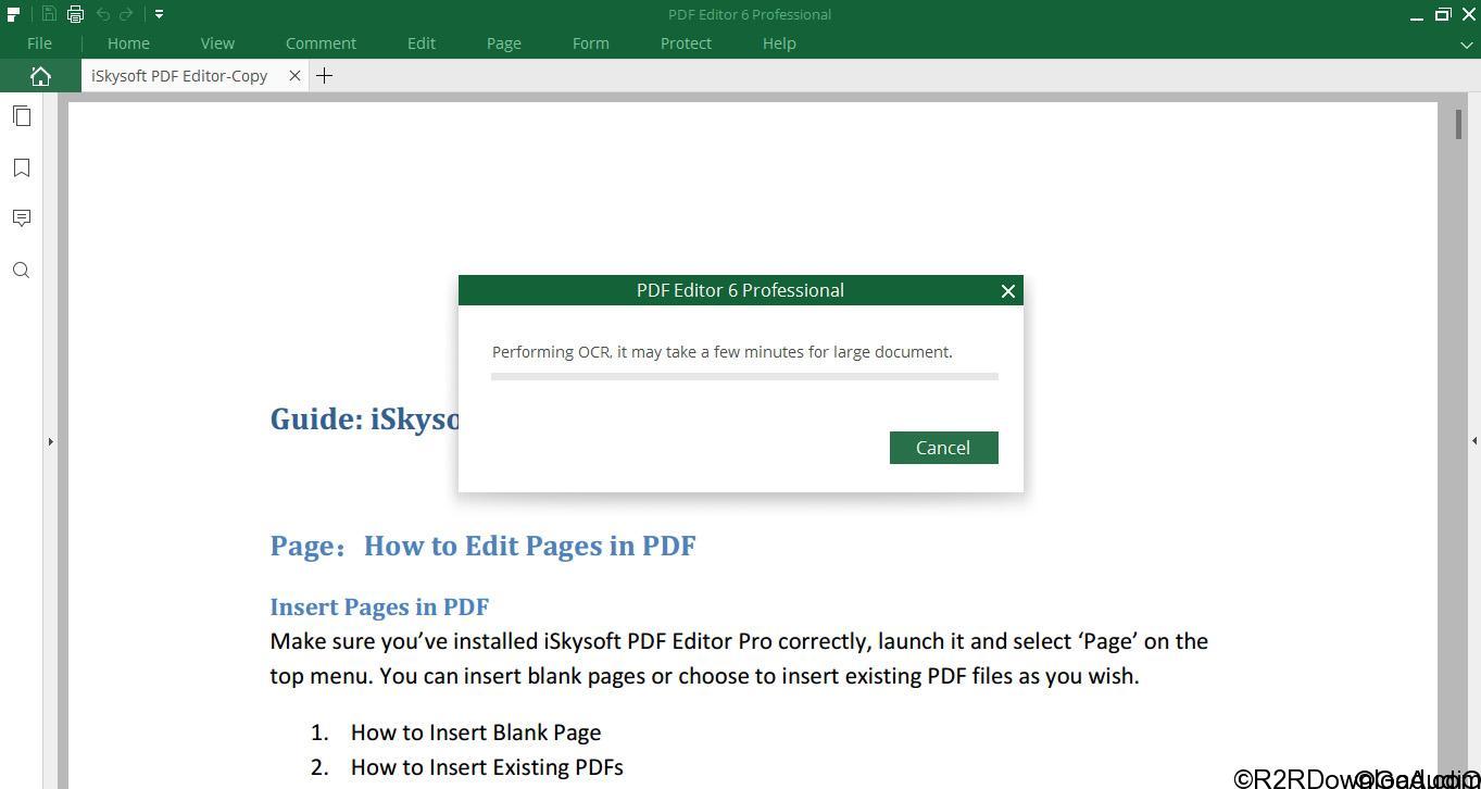 Iskysoft Pdf Editor Professional 6 2 Free Download Go Audio Official