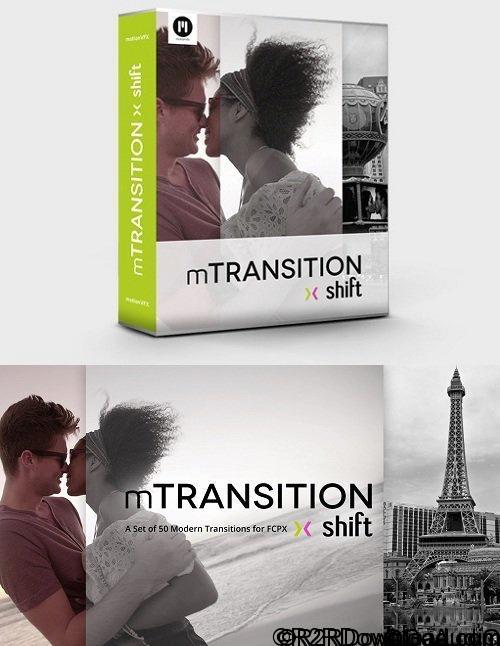 mTransition Shift – 50 Modern Transitions for Final Cut Pro X (Mac OS X)