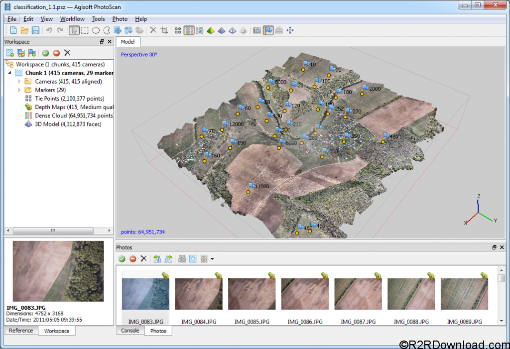Agisoft PhotoScan Professional 1.3.3 Free Download | Go AudiO [Official]