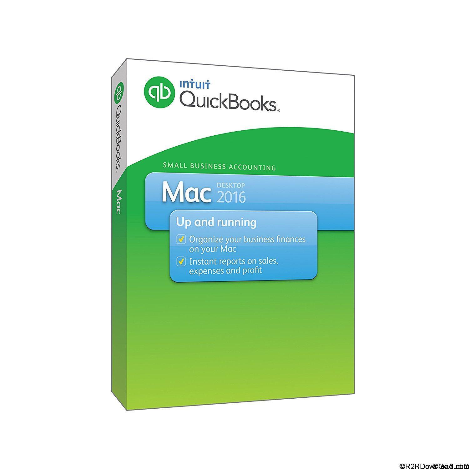 Intuit QuickBooks 2016 17.1.17 R18 Free Download (Mac OS X)
