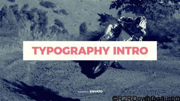 Videohive Typography Intro 19625714 Free Download