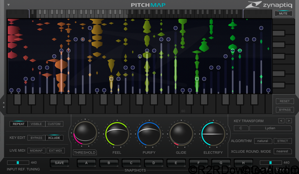 ZYNAPTIQ PITCHMAP v1.6.1 Free Download (WIN-OSX)