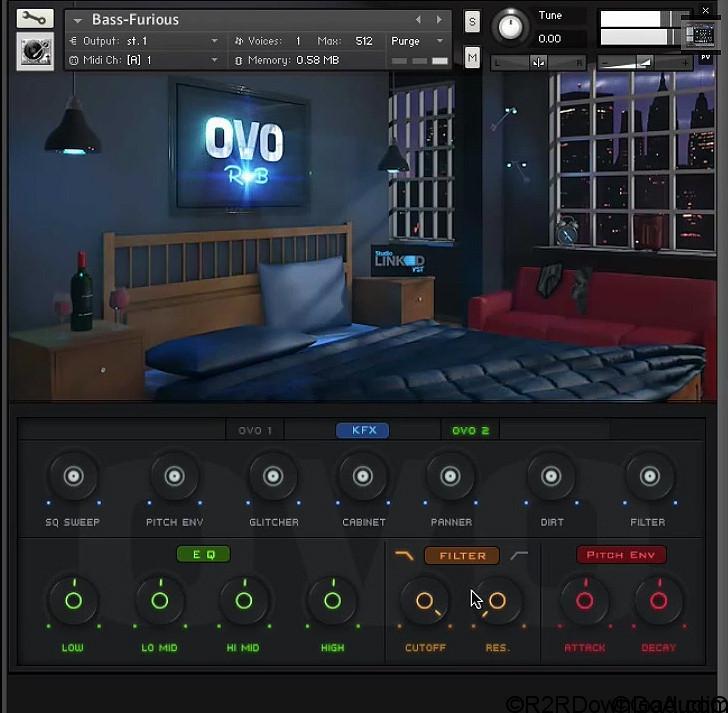 StudioLinkedVST OvO RnB Workstation KONTAKT (32-64 Bit)