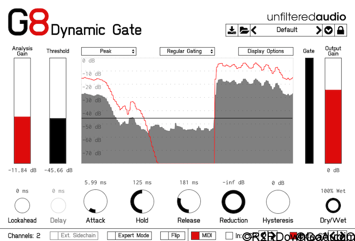 Unfiltered Audio G8 Dynamic Gate v1.3.1 Free Download