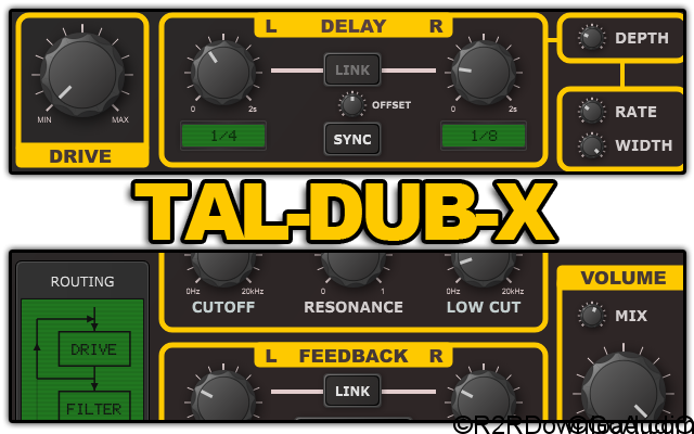 Togu Audio Line TAL-Dub-X 1.0.3 Free Download (WIN-OSX)