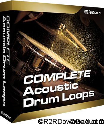 Acoustic Drum Loops for PreSonus Studio One