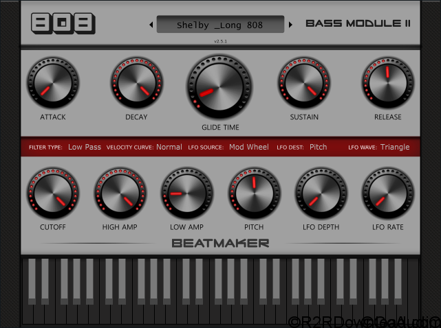BeatMaker 808 Bass Module 2 v2.5.1 VST AU (WIN-OSX)