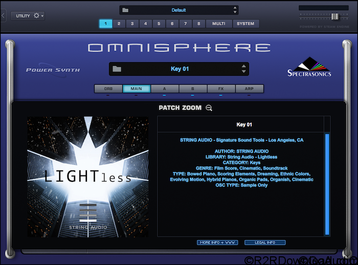 String Audio LIGHTless for Omnisphere 2