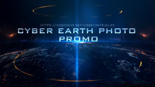 VIDEOHIVE CYBER EARTH PHOTO PROMO Free Download
