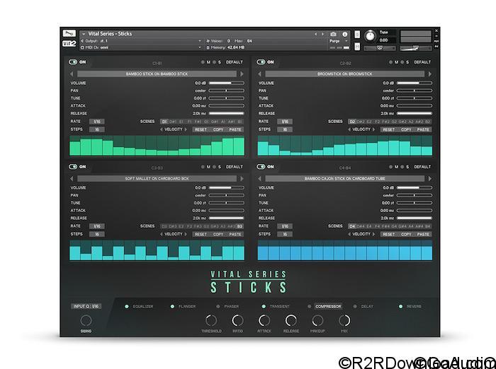 Vir2 Instruments Vital Series Sticks KONTAKT | Go AudiO [Official]