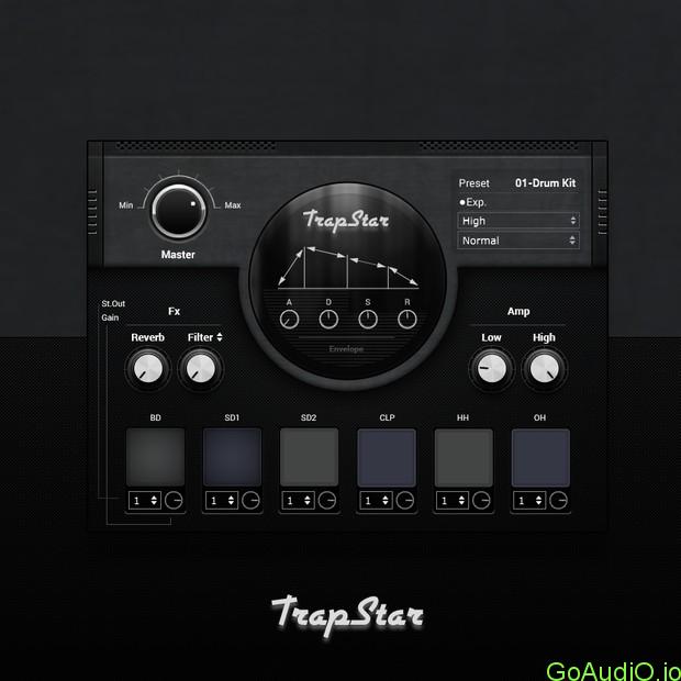 Trapstar VST - Trap Drum Vst [WIN] | Go AudiO [Official]