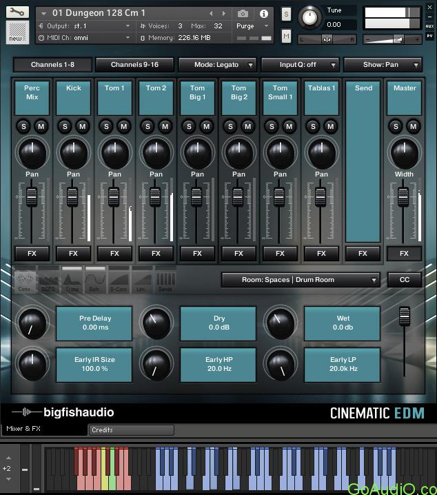 Big Fish Audio Cinematic EDM MULTiFORMAT | Go AudiO [Official]