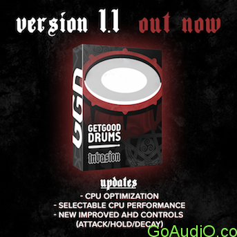 Get Good Drums Invasion Kontakt v1.1 Update | Go AudiO [Official]
