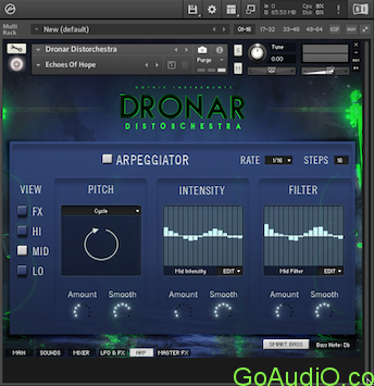 Gothic Instruments DRONAR Distorchestra KONTAKT | Go AudiO [Official]