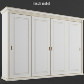 4-door wardrobe. Rossta furniture Free Download