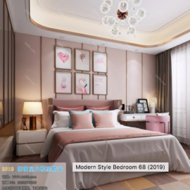 Modern Style Bedroom 68 (2019) Free Download