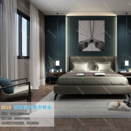 Modern Style Bedroom 79 (2019)