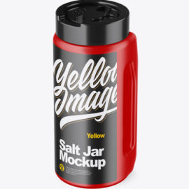 Matte Salt Jar Mockup 49828 Download