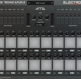 Electronik Sound Lab Analog Techno Drums v1.2.0 VST VST3 AU [WIN-MAC]