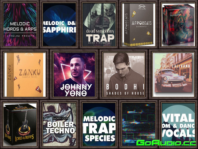 SAMPLE PACK BUNDLE (MARCH 2020) VOL-12 | Go AudiO [Official]