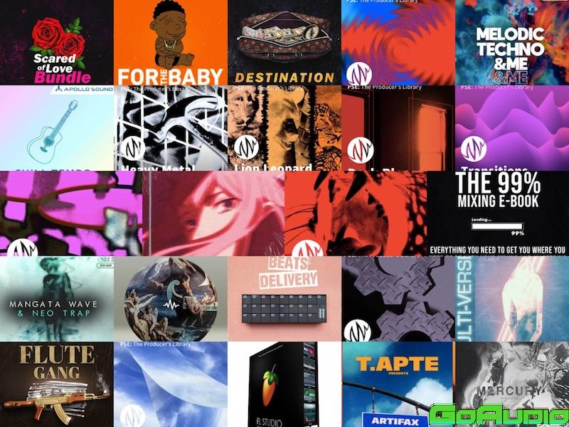SAMPLE PACK BUNDLE (JULY 2020) VOL-32 | Go AudiO [Official]
