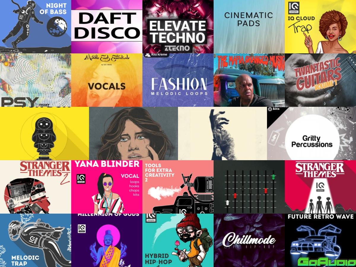 SAMPLE PACK BUNDLE (SEP 2020) VOL-43 | Go AudiO [Official]