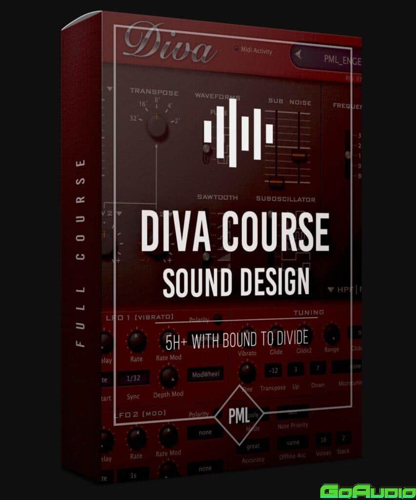 Production Music Live u-he Diva Sound Design Course TUTORiAL | Go AudiO ...