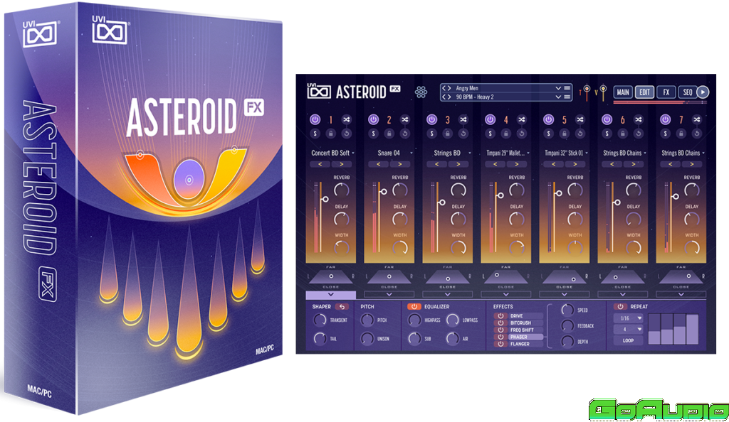 UVI Soundbank Asteroid v1.0.1 for Falcon | Go AudiO [Official]