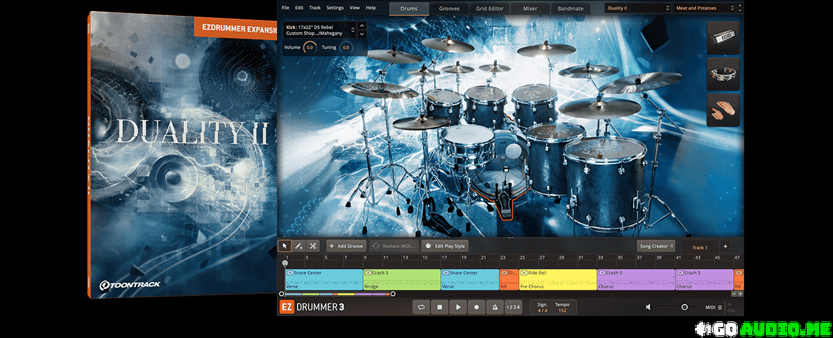 Protected: Toontrack DUALITY II EZX