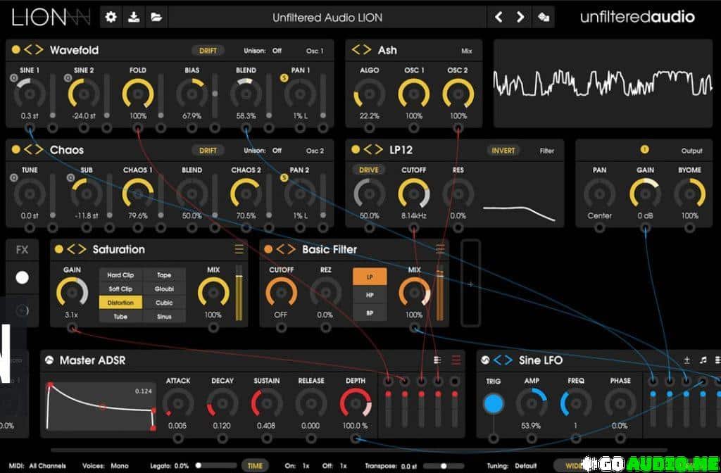 Unfiltered Audio LION v1.4.0 WiN [x64] | Go AudiO [Official]
