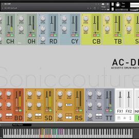 SonicCouture AC-DR Acoustic Drum Machine KONTAKT