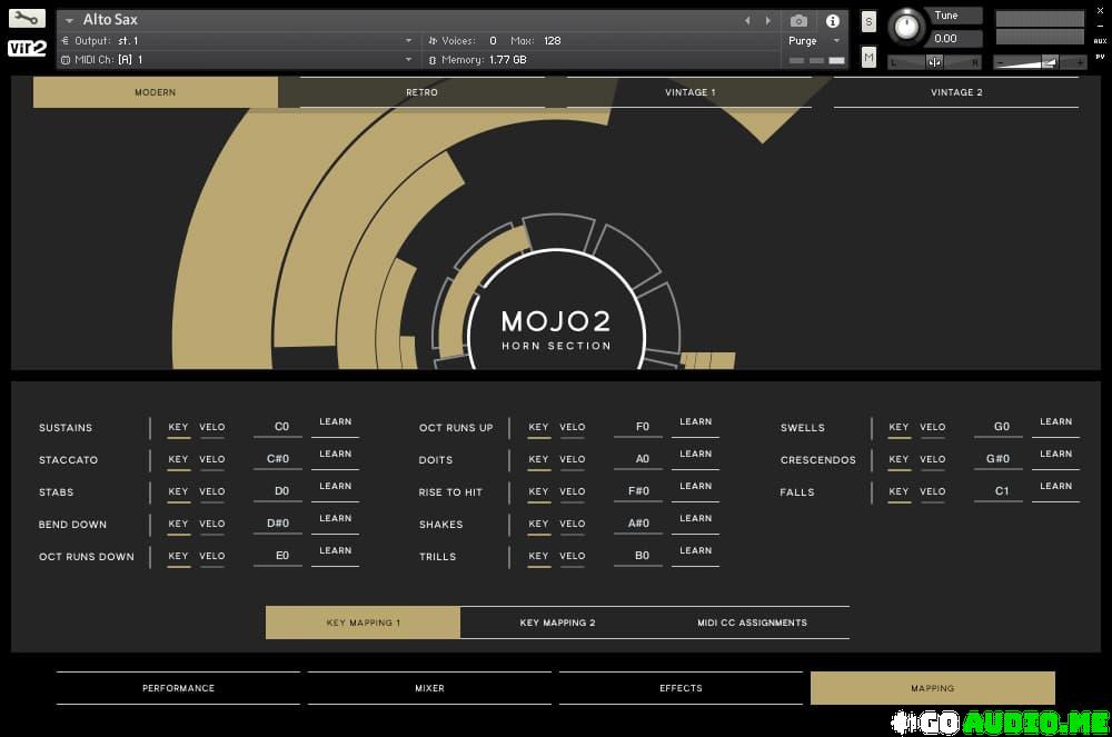 Mojo2 v2 mapping