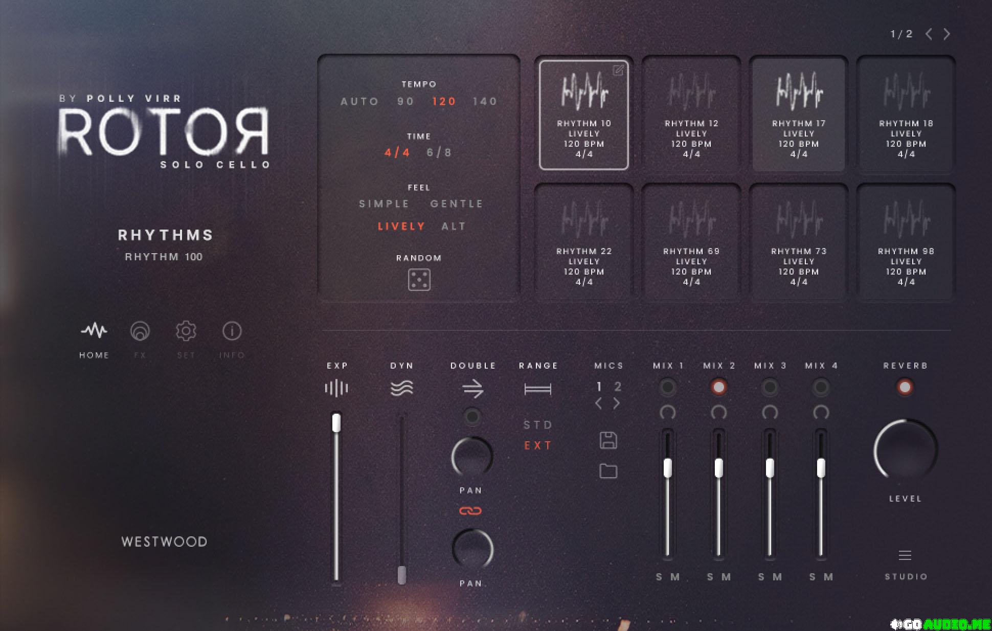 独奏大提琴Westwood Instruments Rotor – Solo Cello Kontakt 2 Westwood instruments rotor solo cello kontakt
