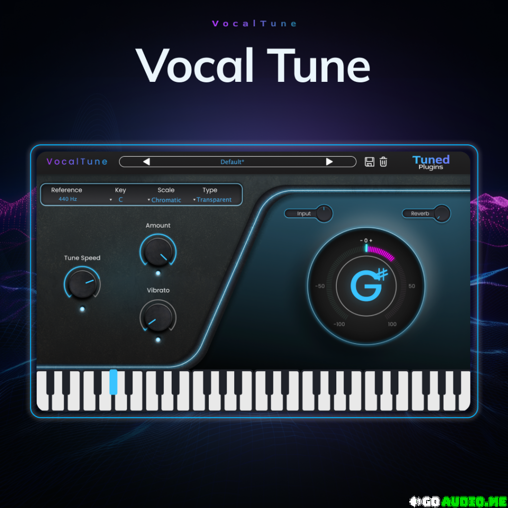 Tuned Plugins Vocal Tune v1.0.64 [WIN] | Go AudiO [Official]