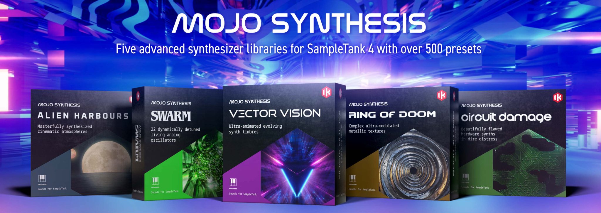 IK Multimedia SampleTank 4 Mojo Synthesis Sound Content-R2R | Go AudiO ...