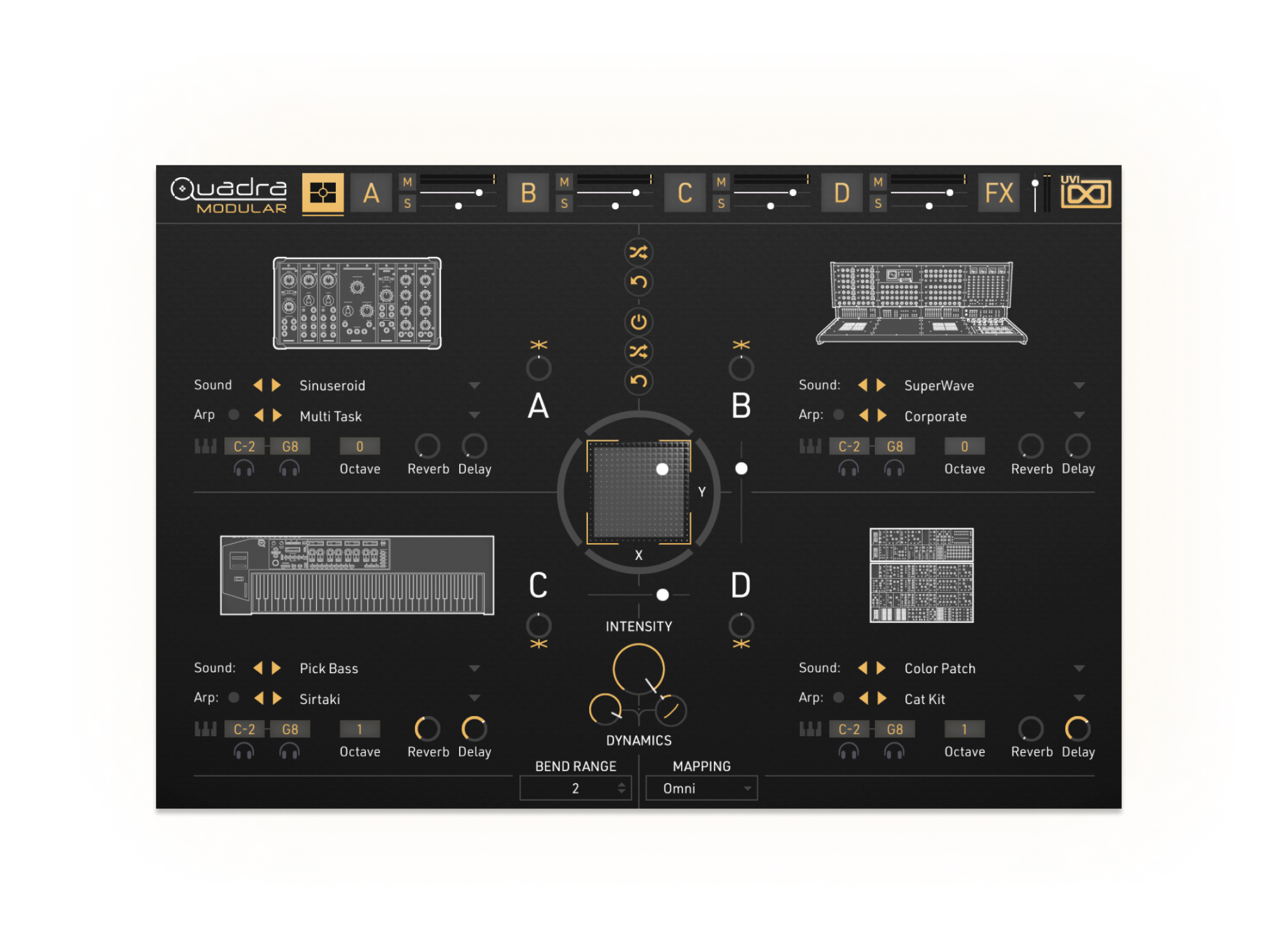 UVI Soundbank Quadra Modular v1.0.2-R2R | Go AudiO [Official]