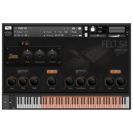 Hoss Audio Felt 54 for Kontakt