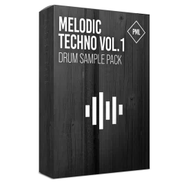 Production Music Live Melodic Techno Vol.1 Drum Sample Pack WAV