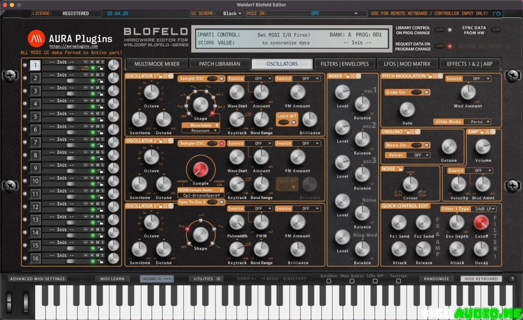 Aura Plugins Waldorf Blofeld Editor v25.4.26 [WiN] | Go AudiO [Official]