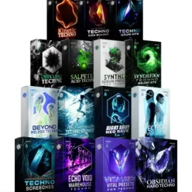 Ghosthack TITAN Techno Mega Bundle WAV MIDI SERUM VITAL PRESETS