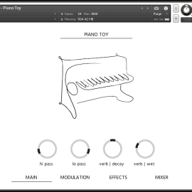 Audio Brewers Piano Toy Stereo Version KONTAKT